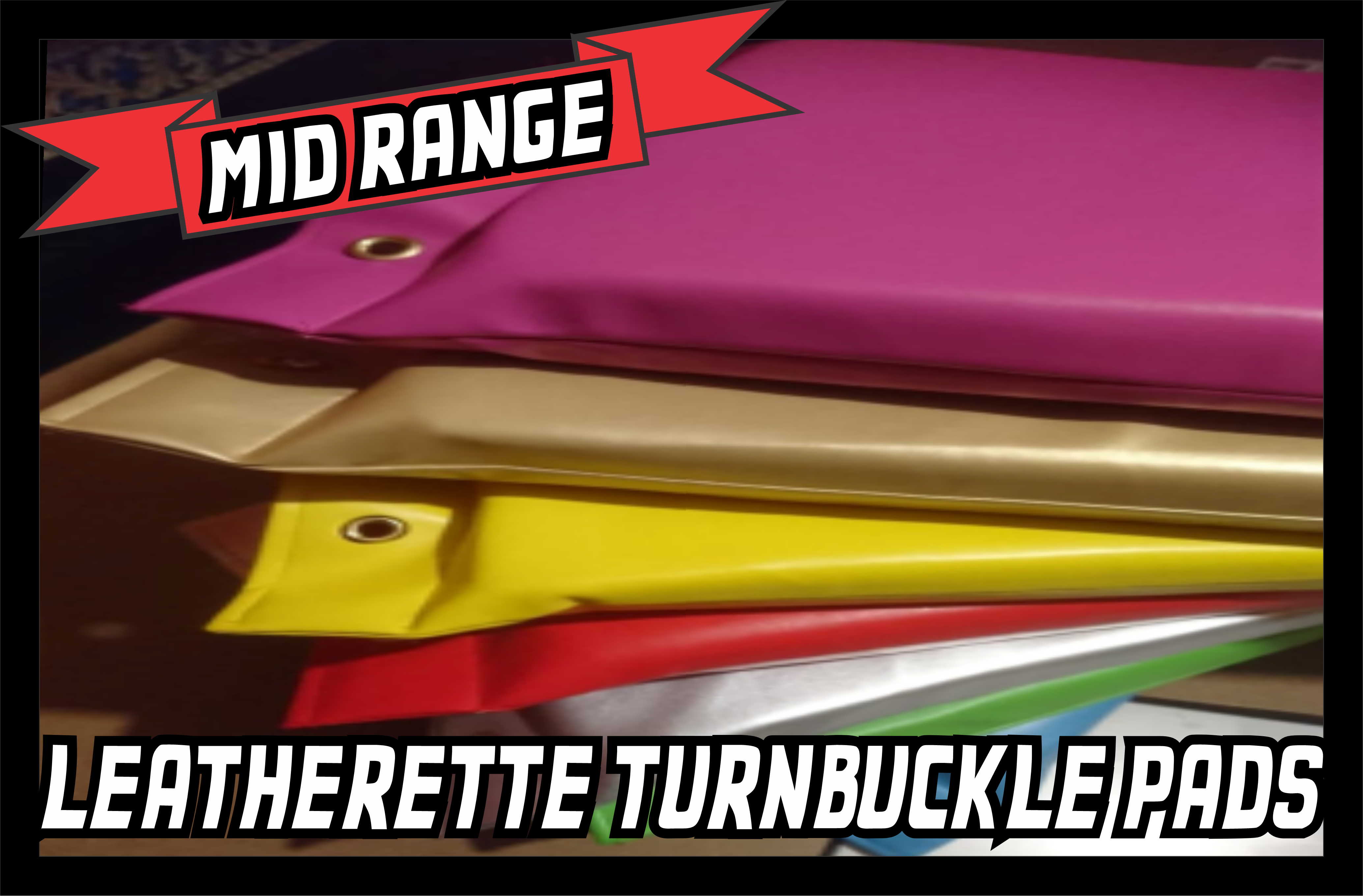 Leatherette Turnbuckle Pads