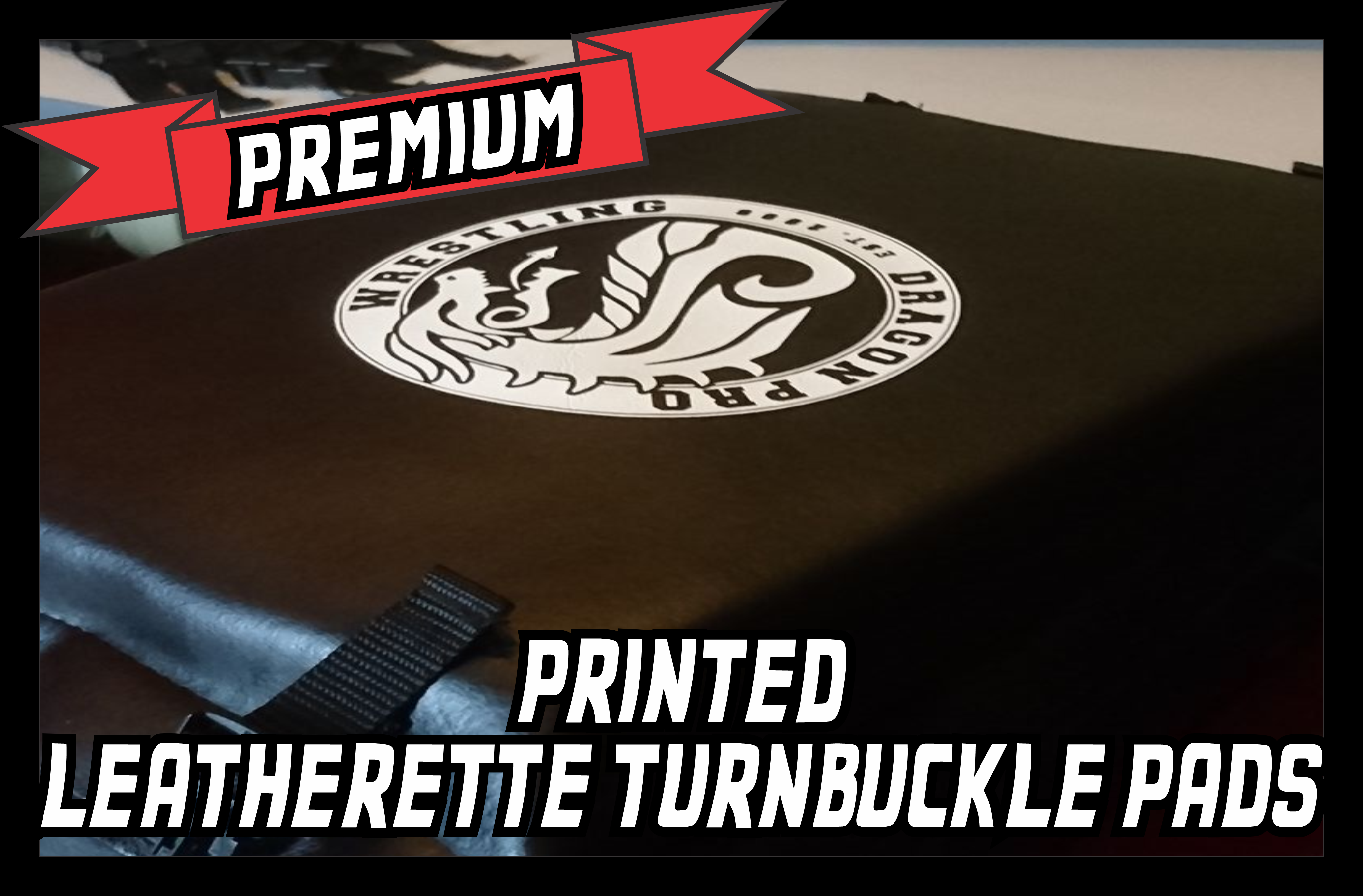 Printed Leatherette Turnbuckle Pads