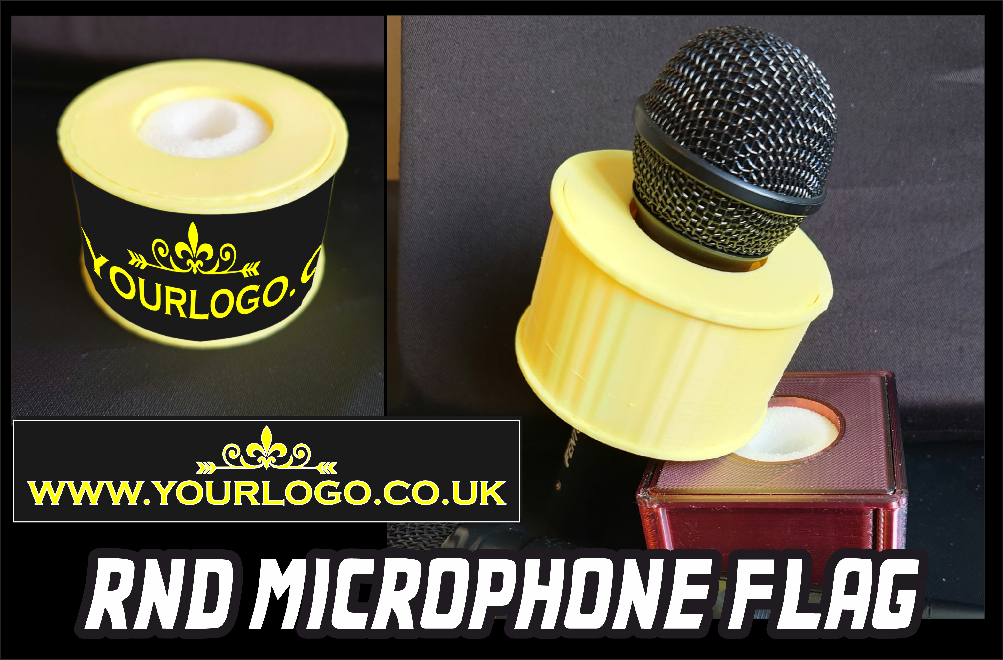 Rounf Mic Flags